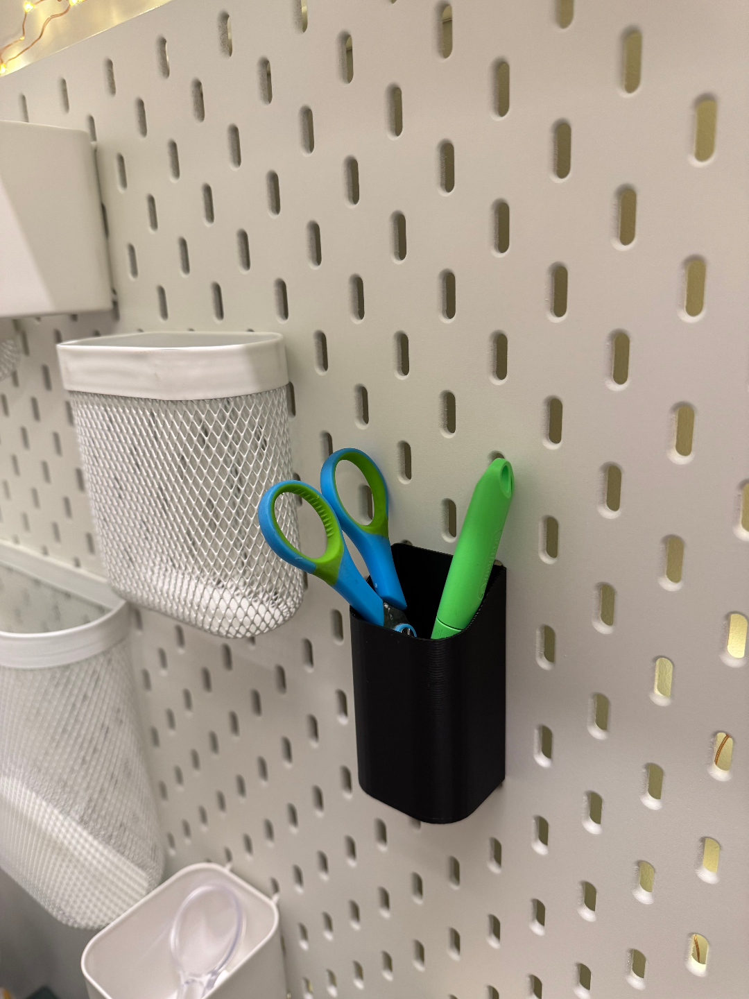 Tool holder for IKEA SKADIS Pegboard