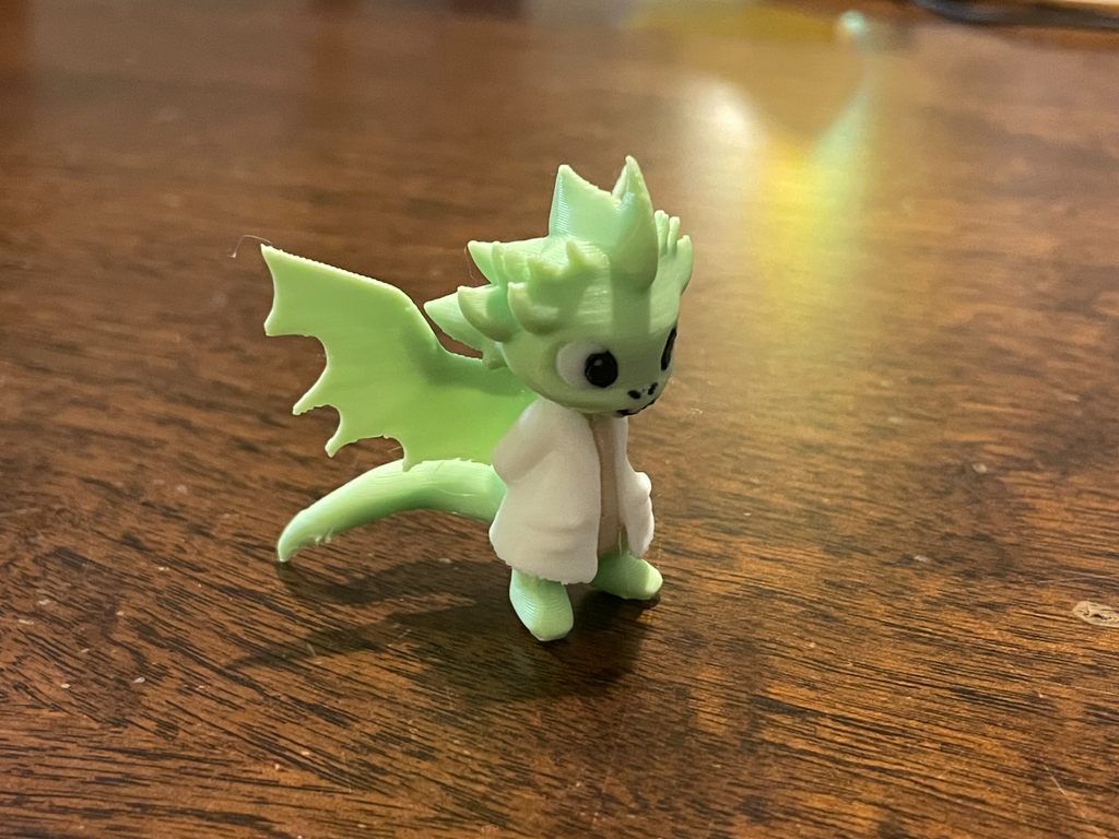 Cute Science Dragon