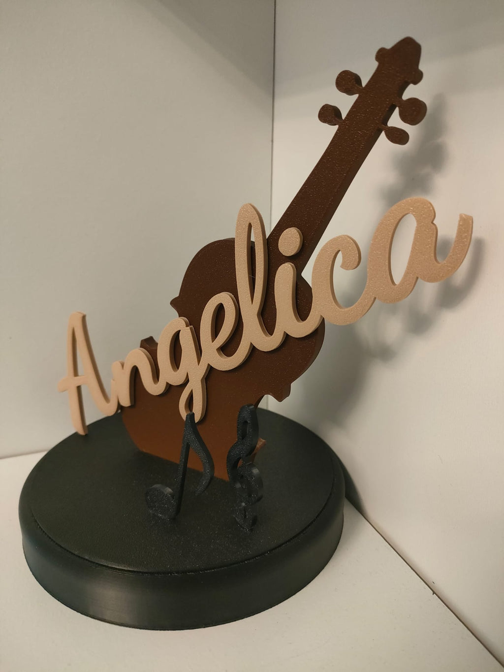 OGGETTO D'ARREDO MUSICALE CON NOME