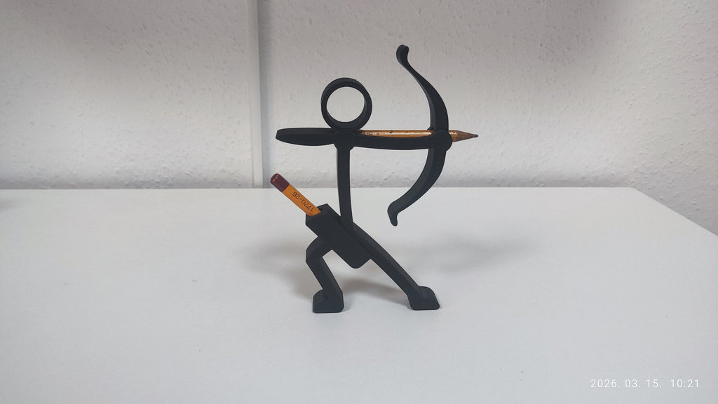 Stick Figure Pen & Pencil Holders
