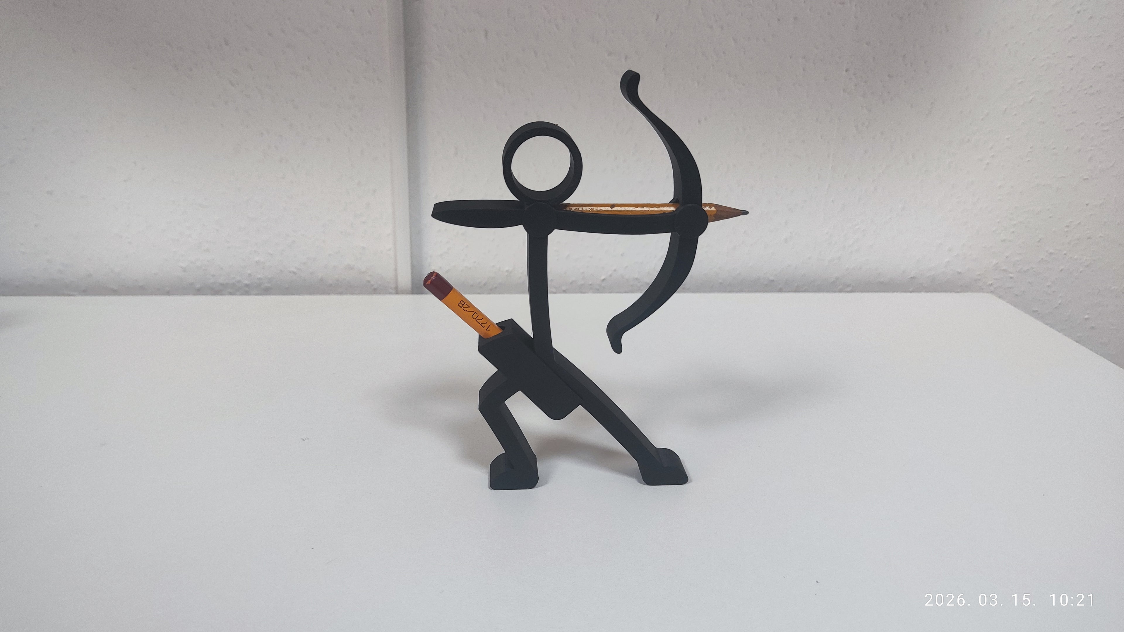 Stick Figure Pen & Pencil Holders