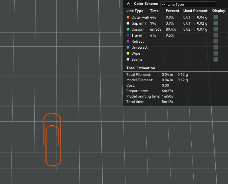 3D-Design Paper Clip