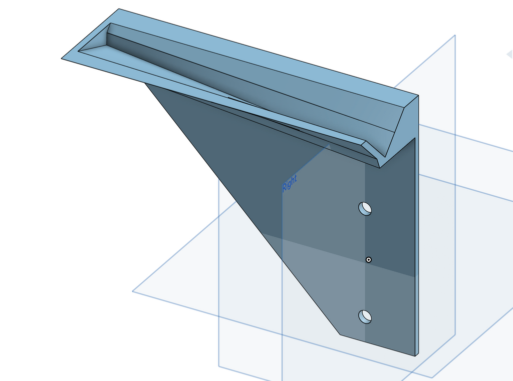 Waste Catch / Chute for Husky Mobile Workbench