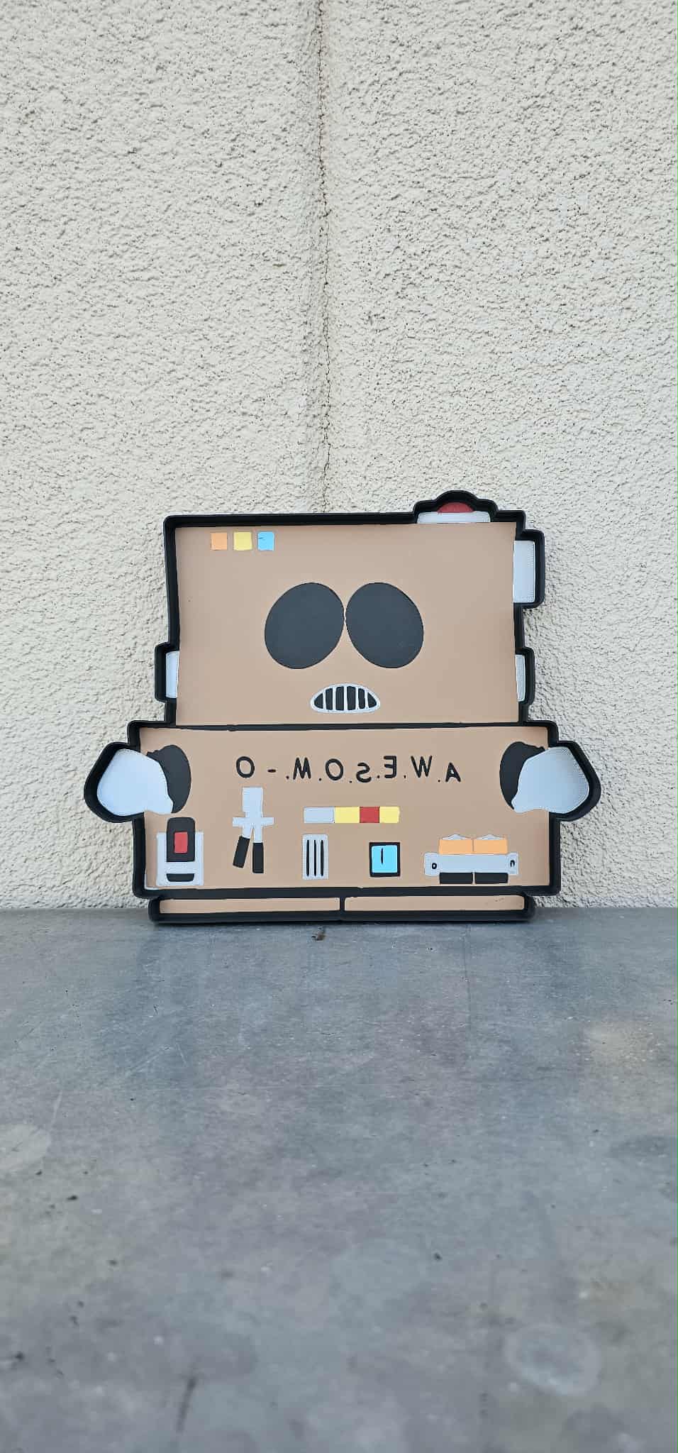 A.W.E.S.O.M.-O South Park Cartman Robot Lightbox