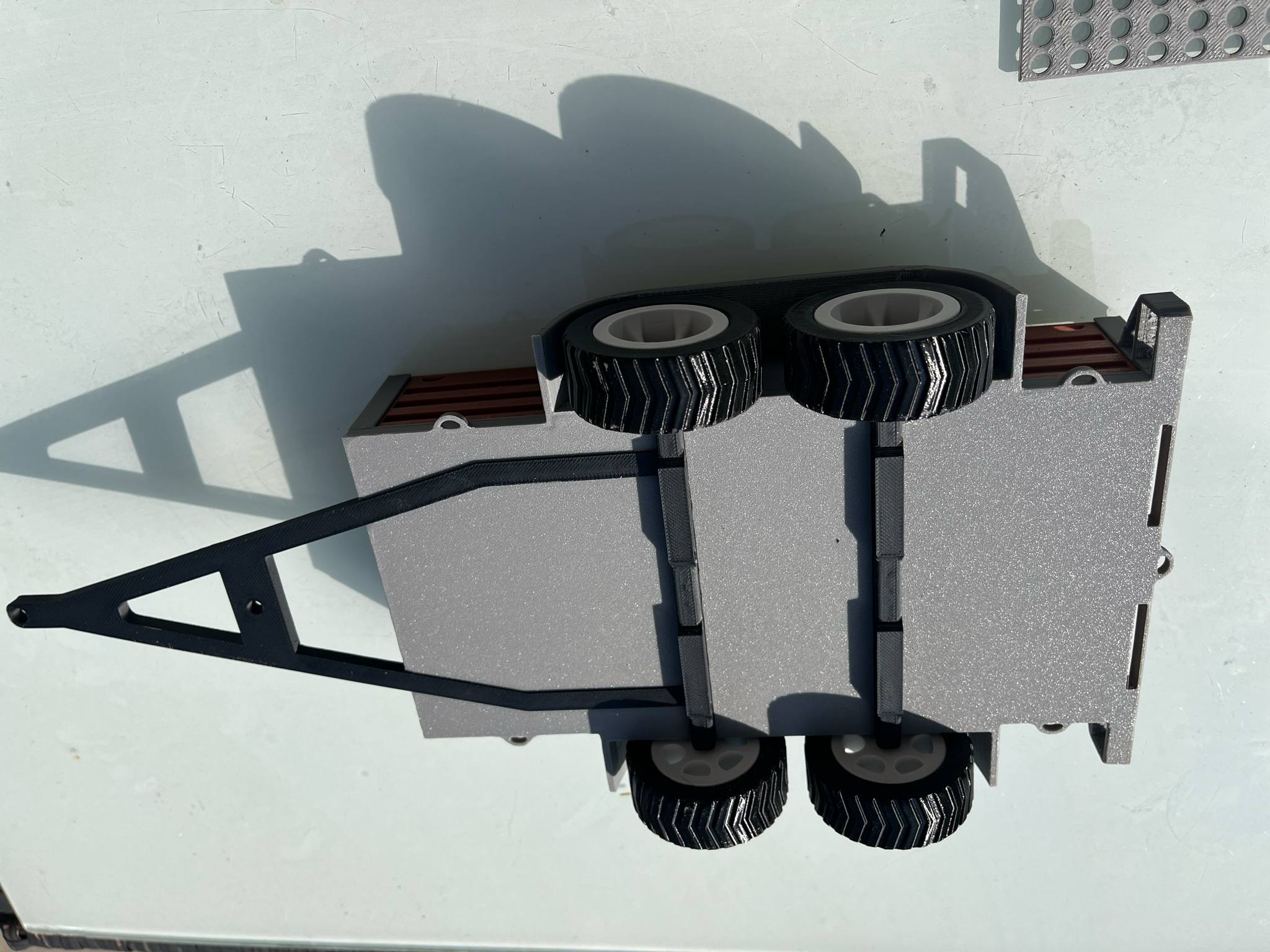 Truck for RC car expedition off-road car 1:10,1:12