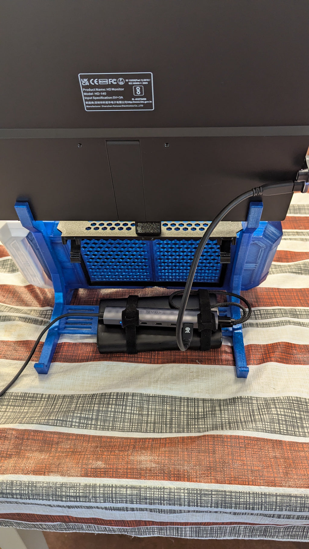 Portable Monitor Stand for Handheld Work/Play Case