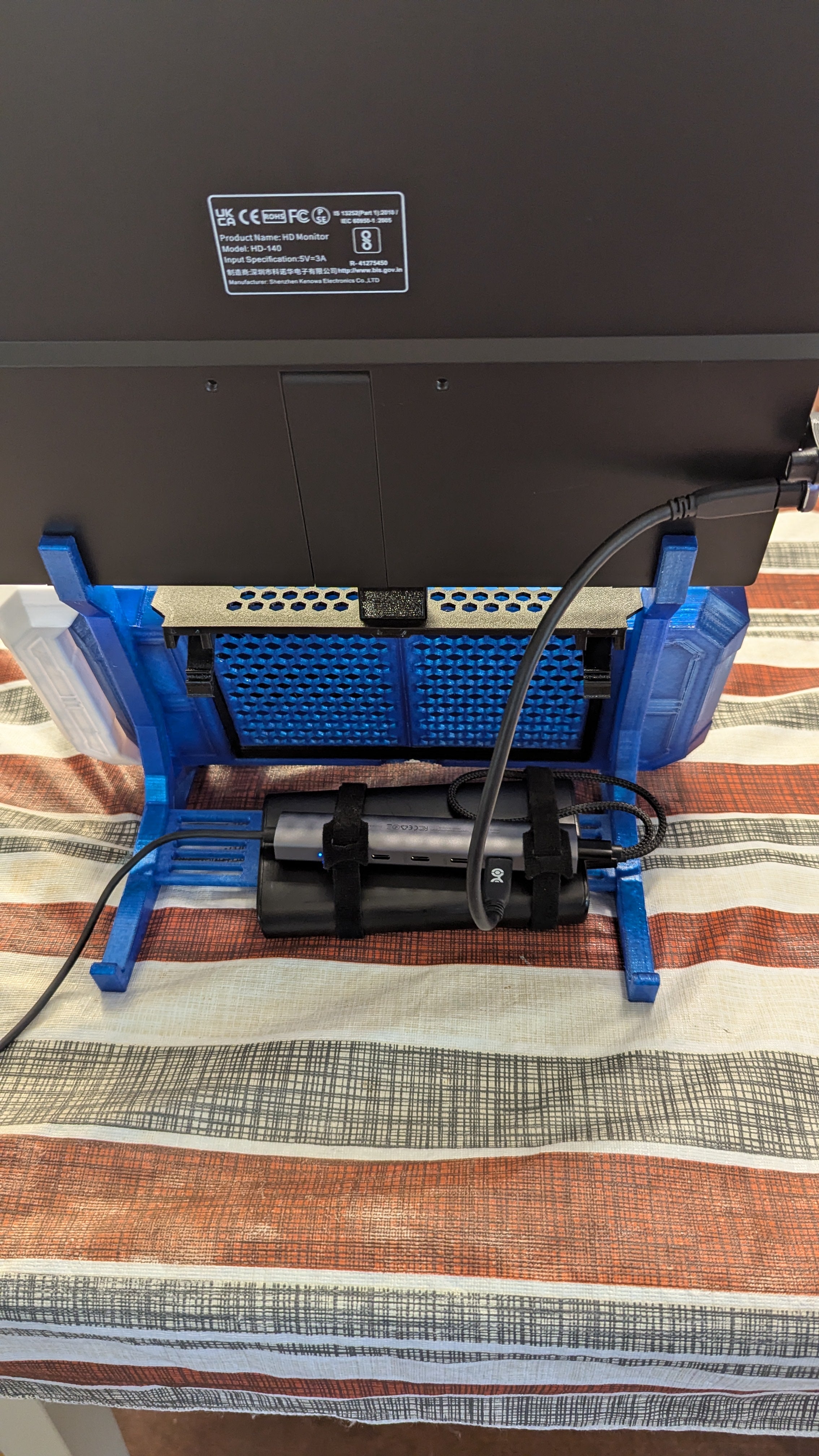 Portable Monitor Stand for Handheld Work/Play Case