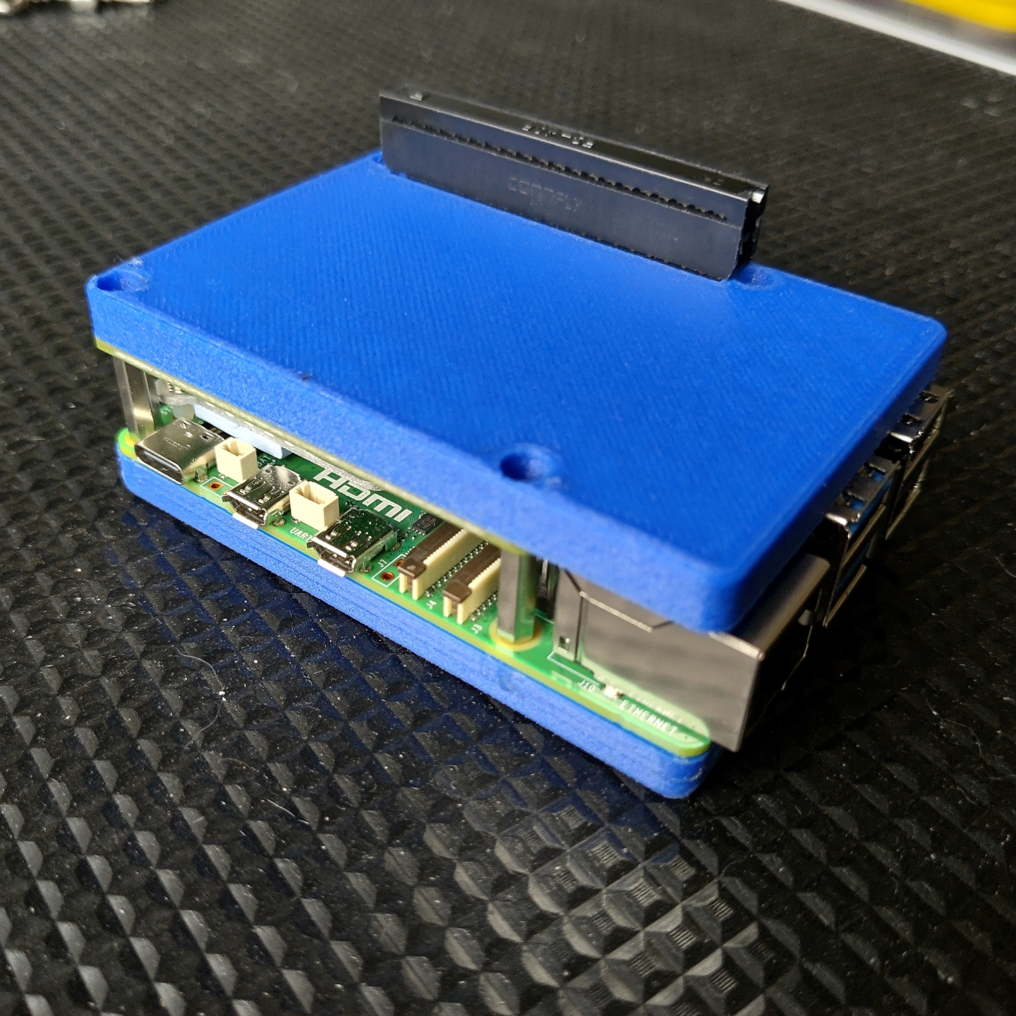 Raspberry Pi 5 Case with NVMe top HatDrive