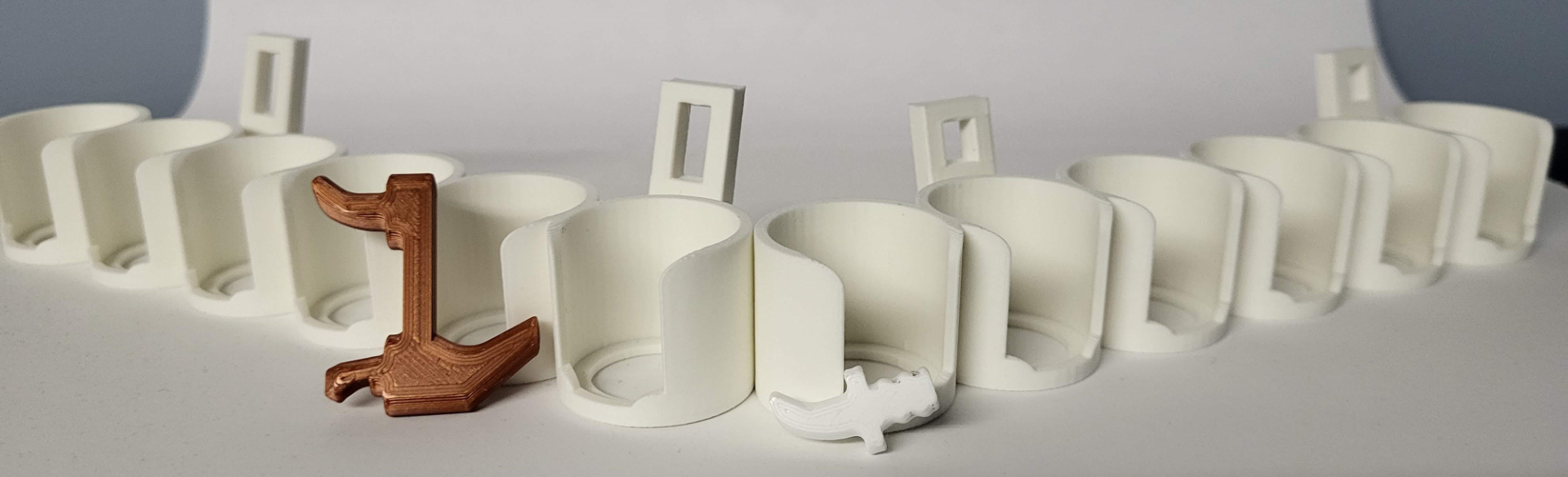 Multiboard/HSW Offset 26mm Paint Rack - 6 bottles