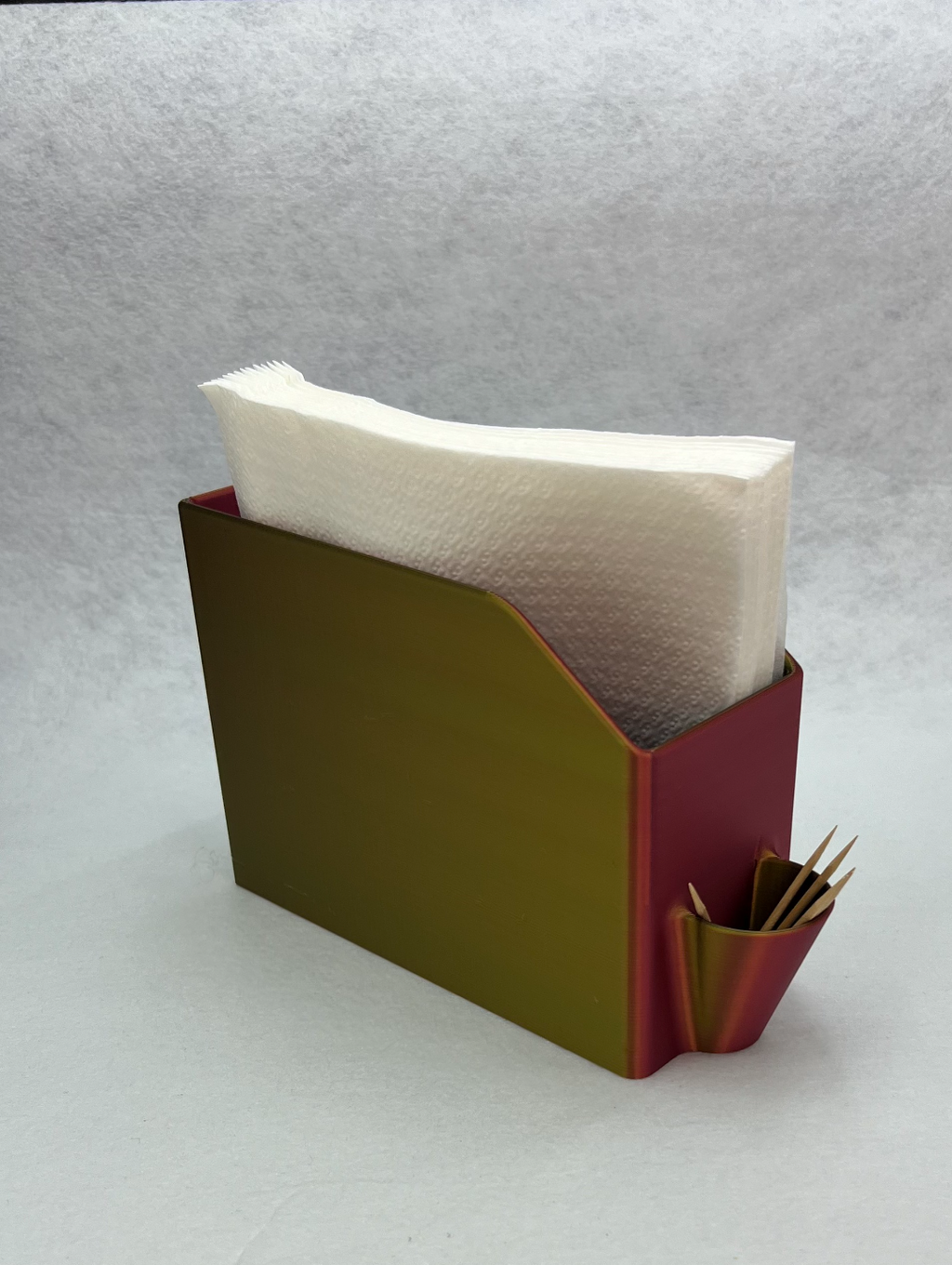 Knapin Holder with toothpick