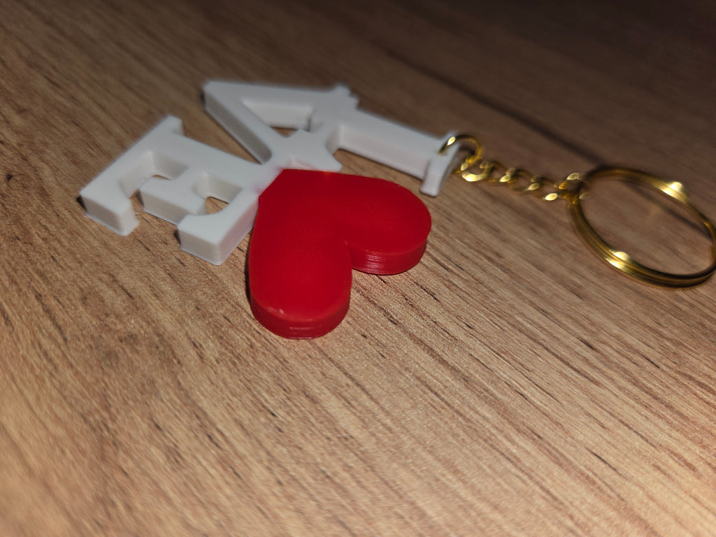 Love keychain Love You Love Me