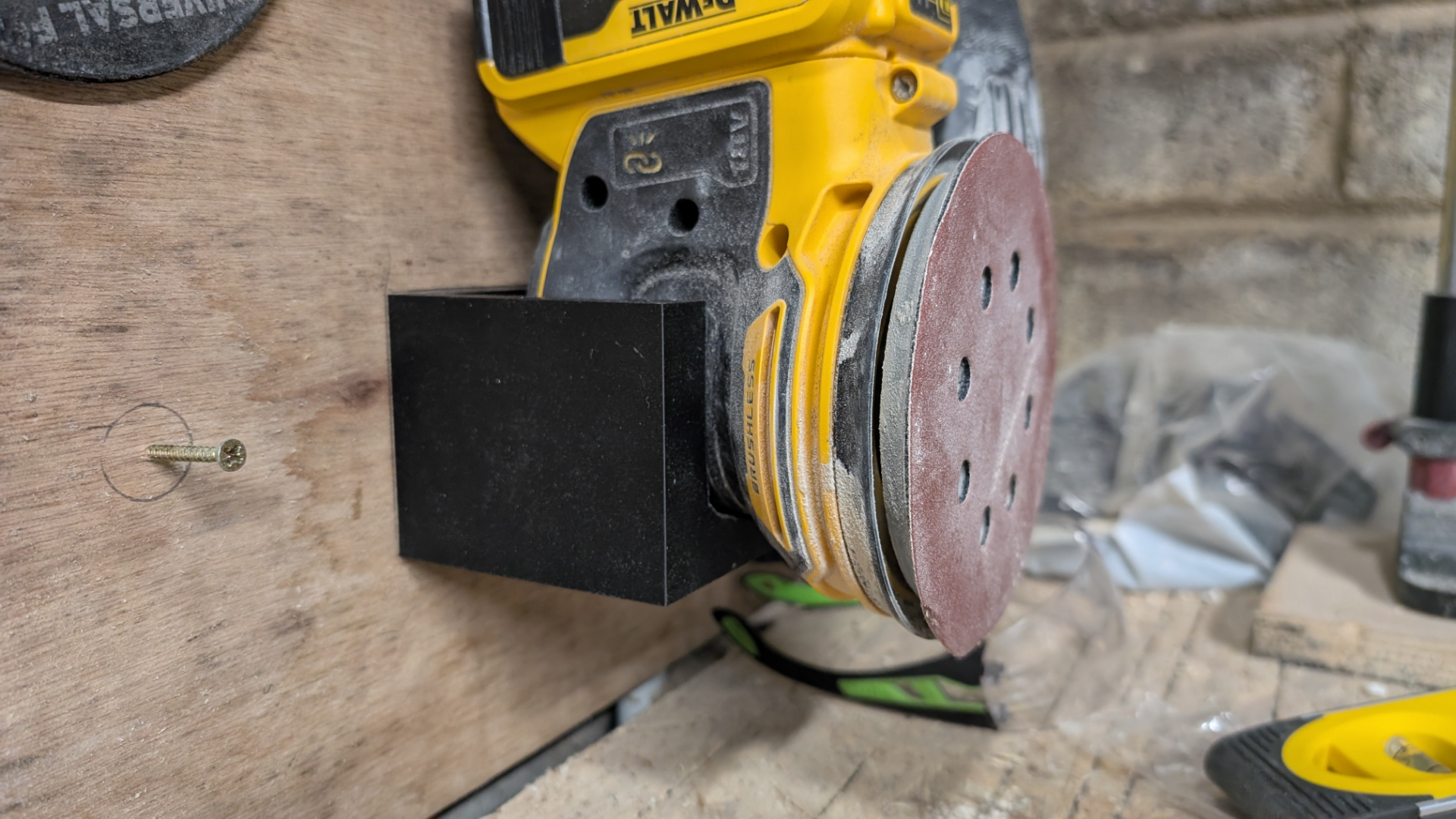 DeWalt Orbital Sander Holder Bracket