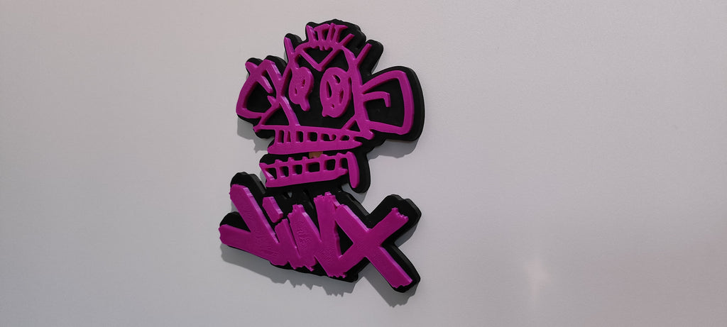 Jinx Monkey Arcane (Calamita, Cornice, Logo)