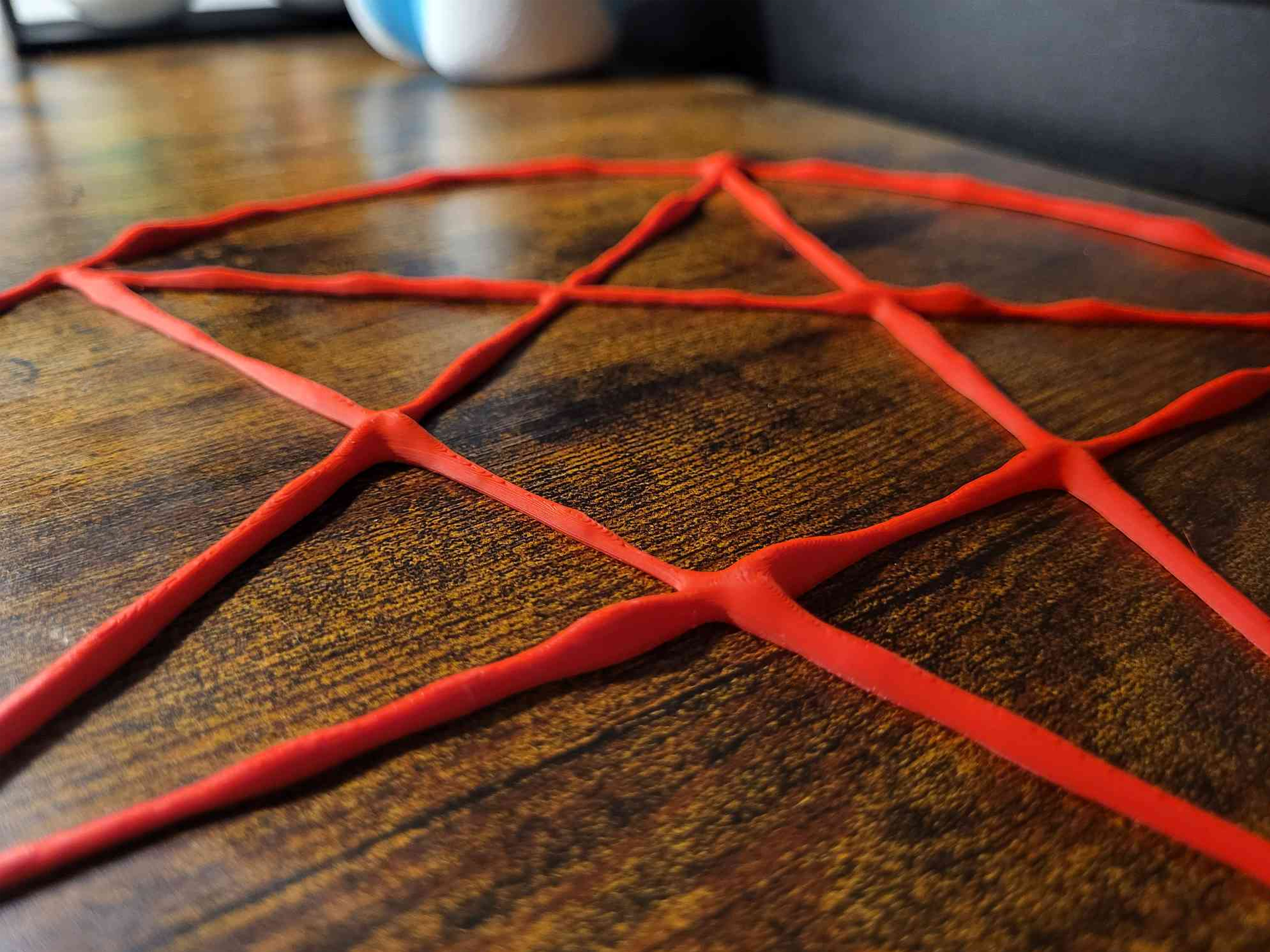 Wax Pentagram Tabletop Prop