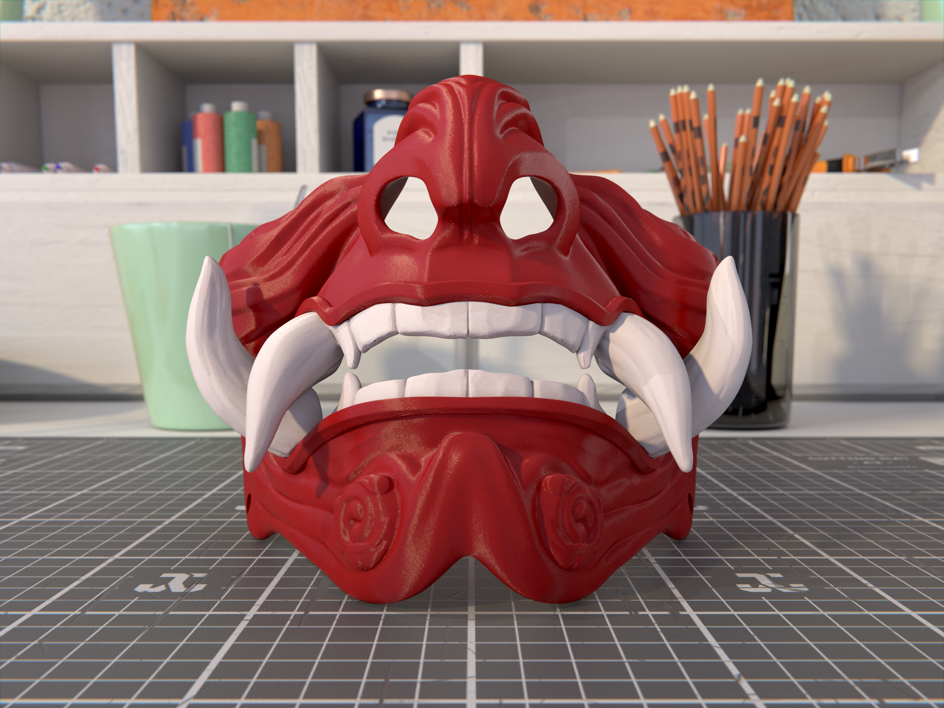 Oni Mask (Samurai Mask) #3