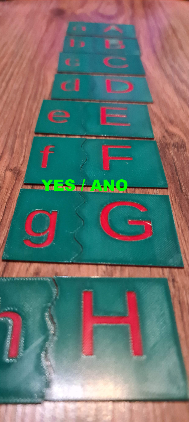 Alphabet Puzzle / Abecední puzzle