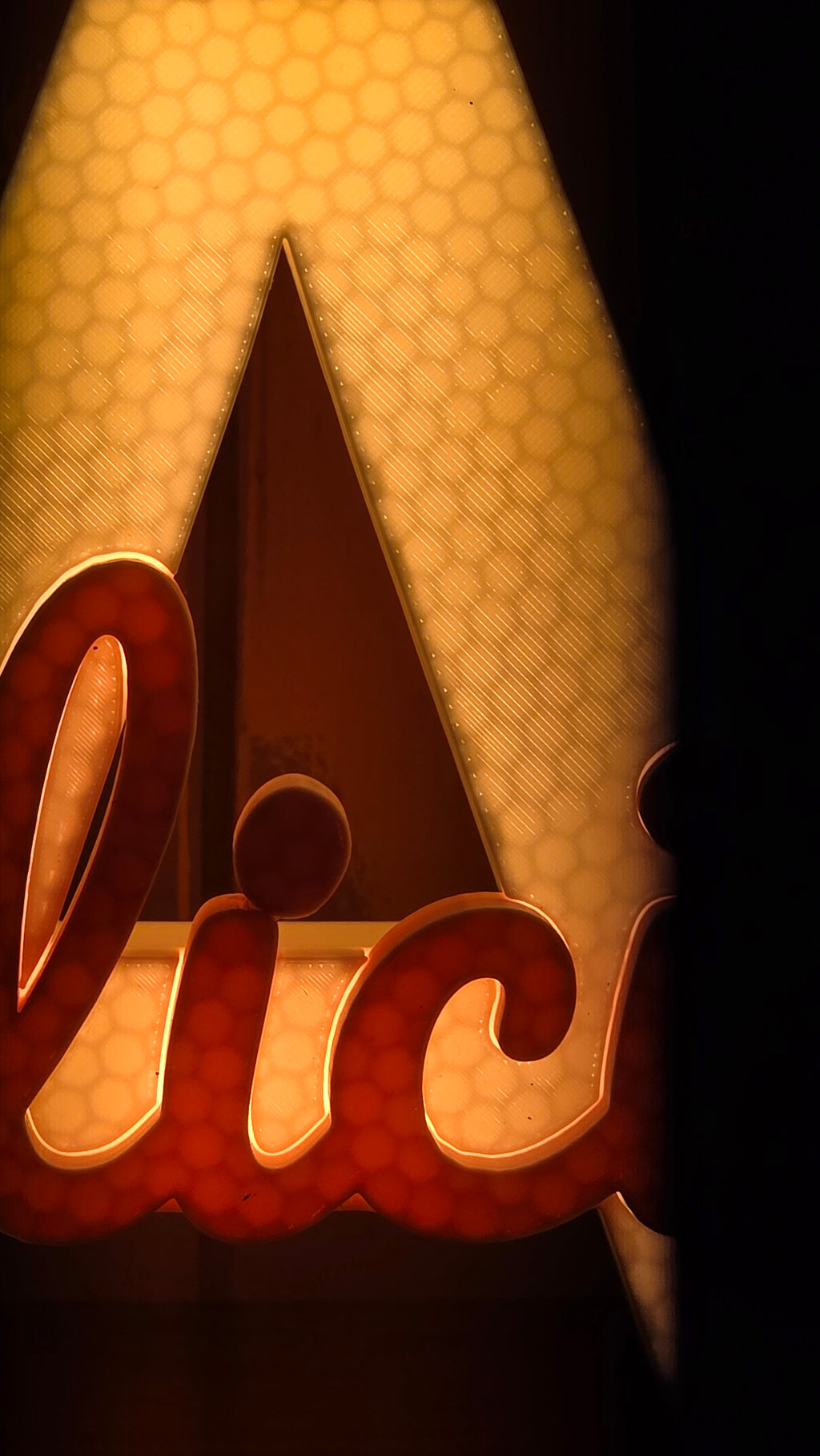 Parametric LED Initial & Name Lamp