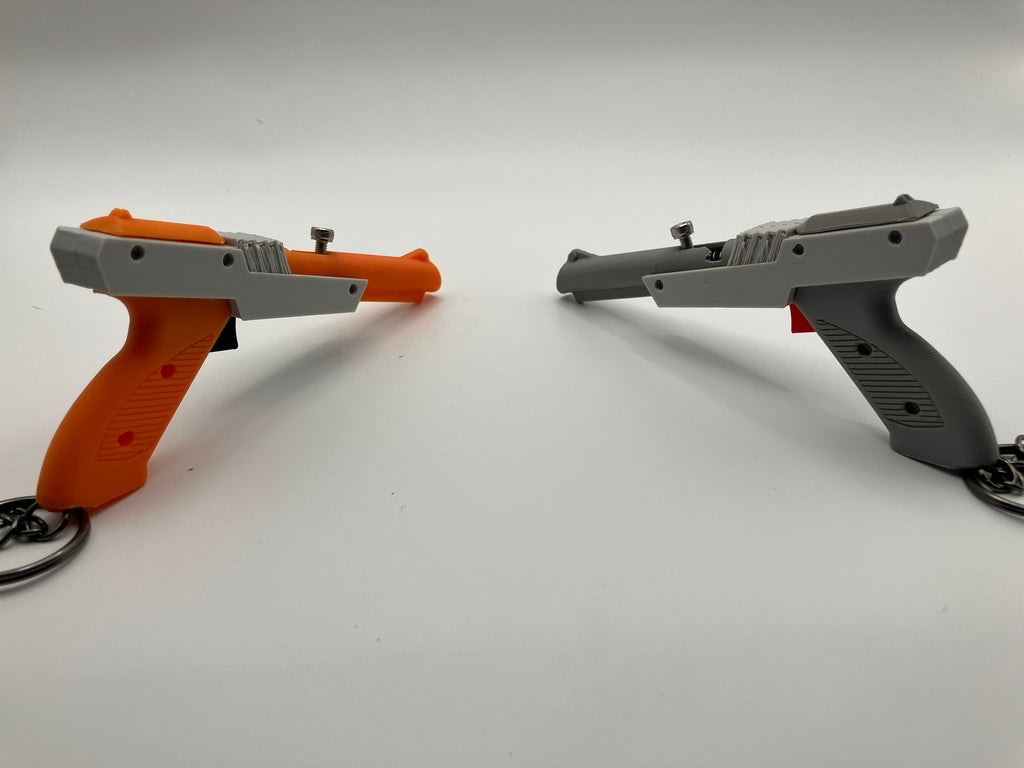 NES Zapper Keychain - functional BB shooter toy
