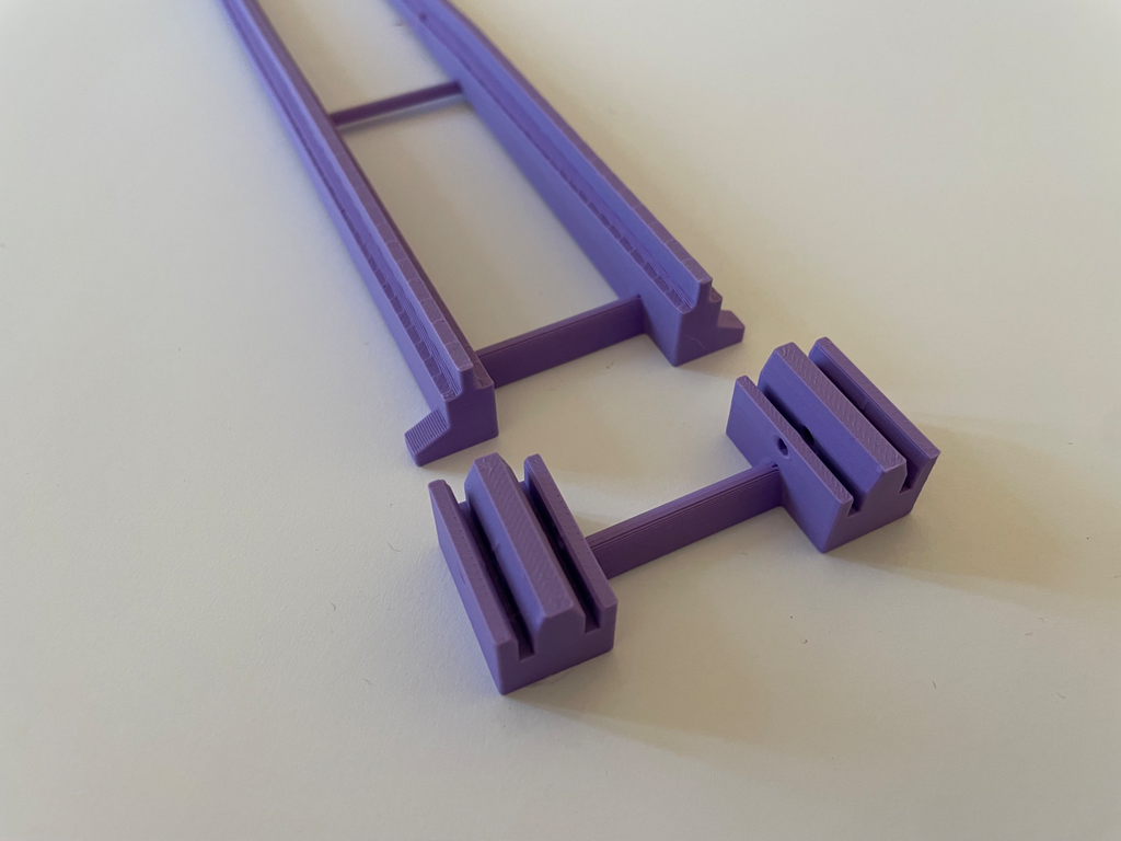 Brick compatible track system
