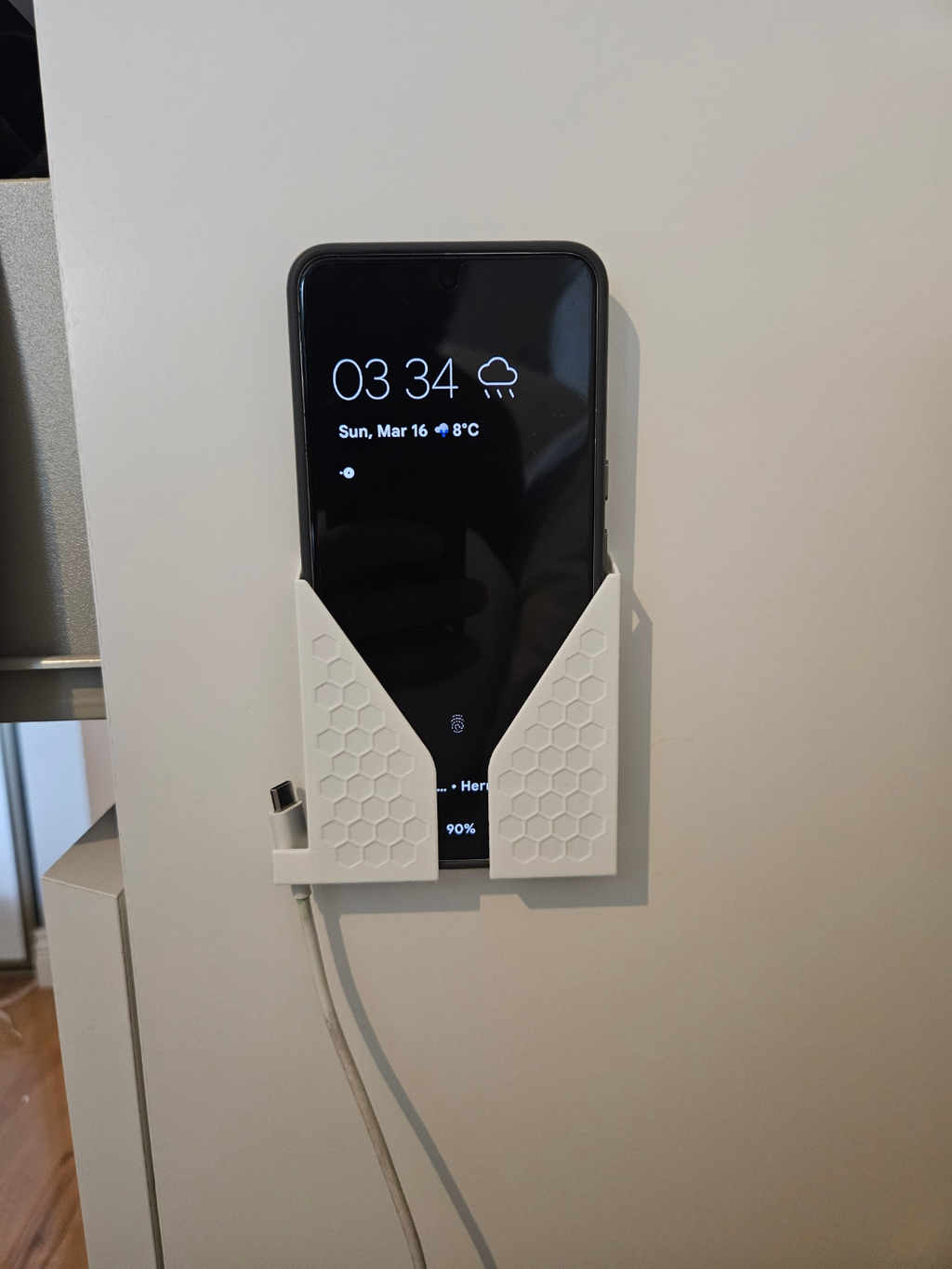 Wall Mounted Phone Holder