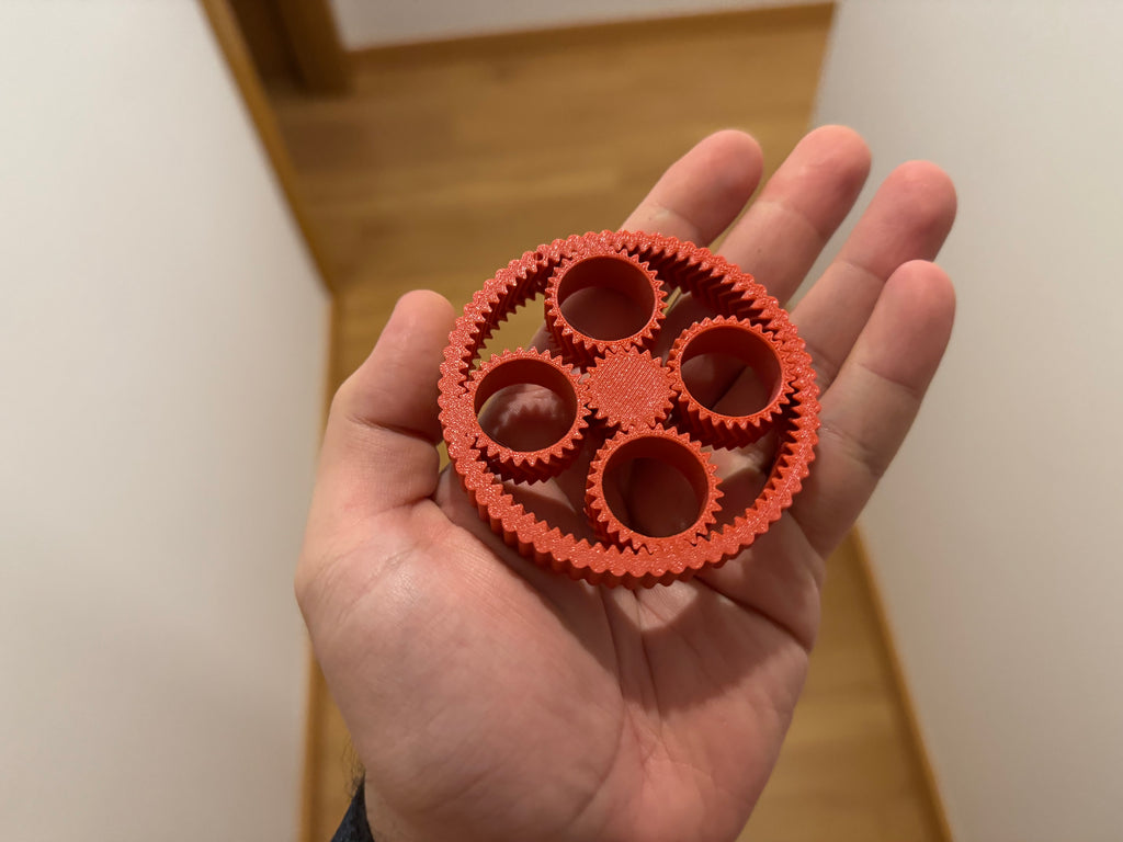 Planetary Gear Print in Place (4.75:1)