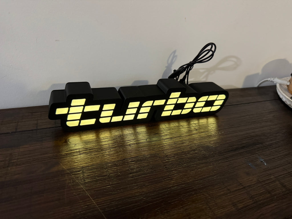 Holden VL Commodore Calais Turbo Badge Light