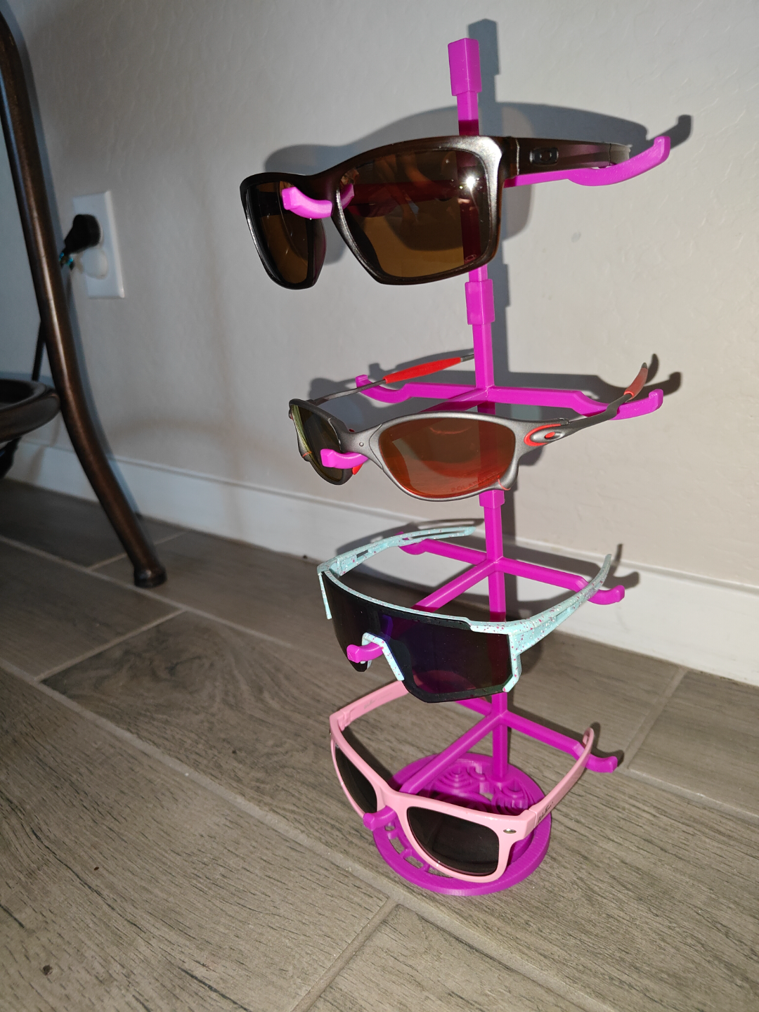 Glasses Mount Base - Circle Design