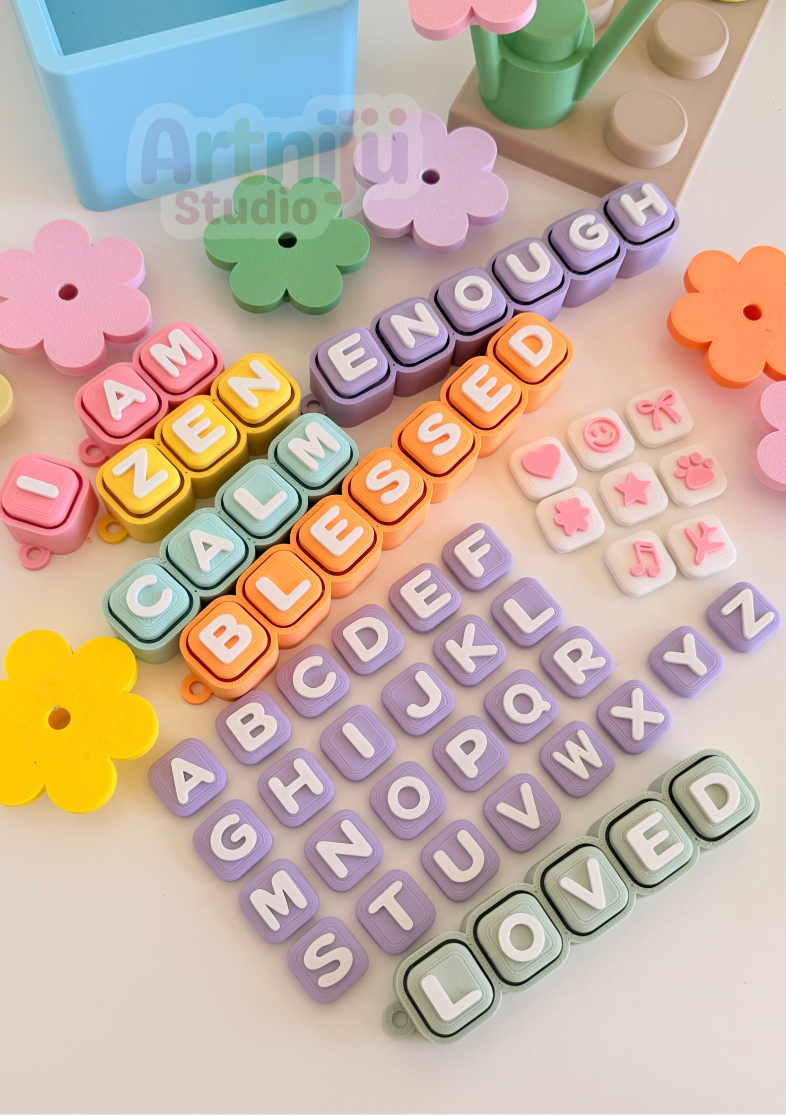 Keycaps Clicker Rounded Edge Fidget-Artniju