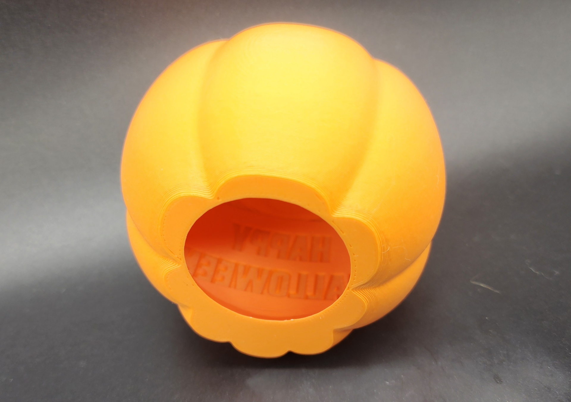 Lithophane Tea-Light Pumpkin