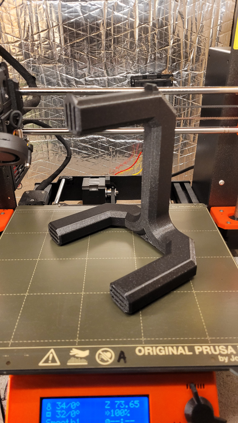 Spool holder. Rigid. Print in place.