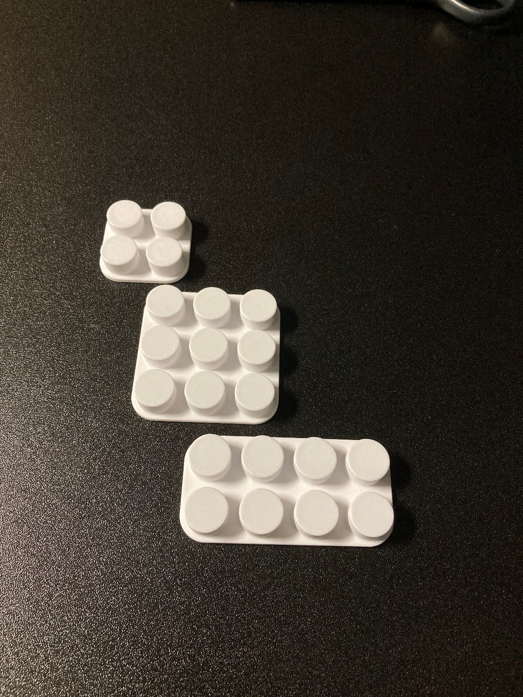 Brick like cable holder
