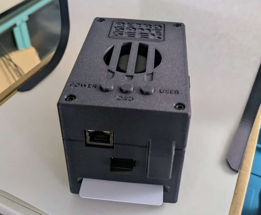 MiSTer FGPA Case with TapTo Slot and Drive Tray