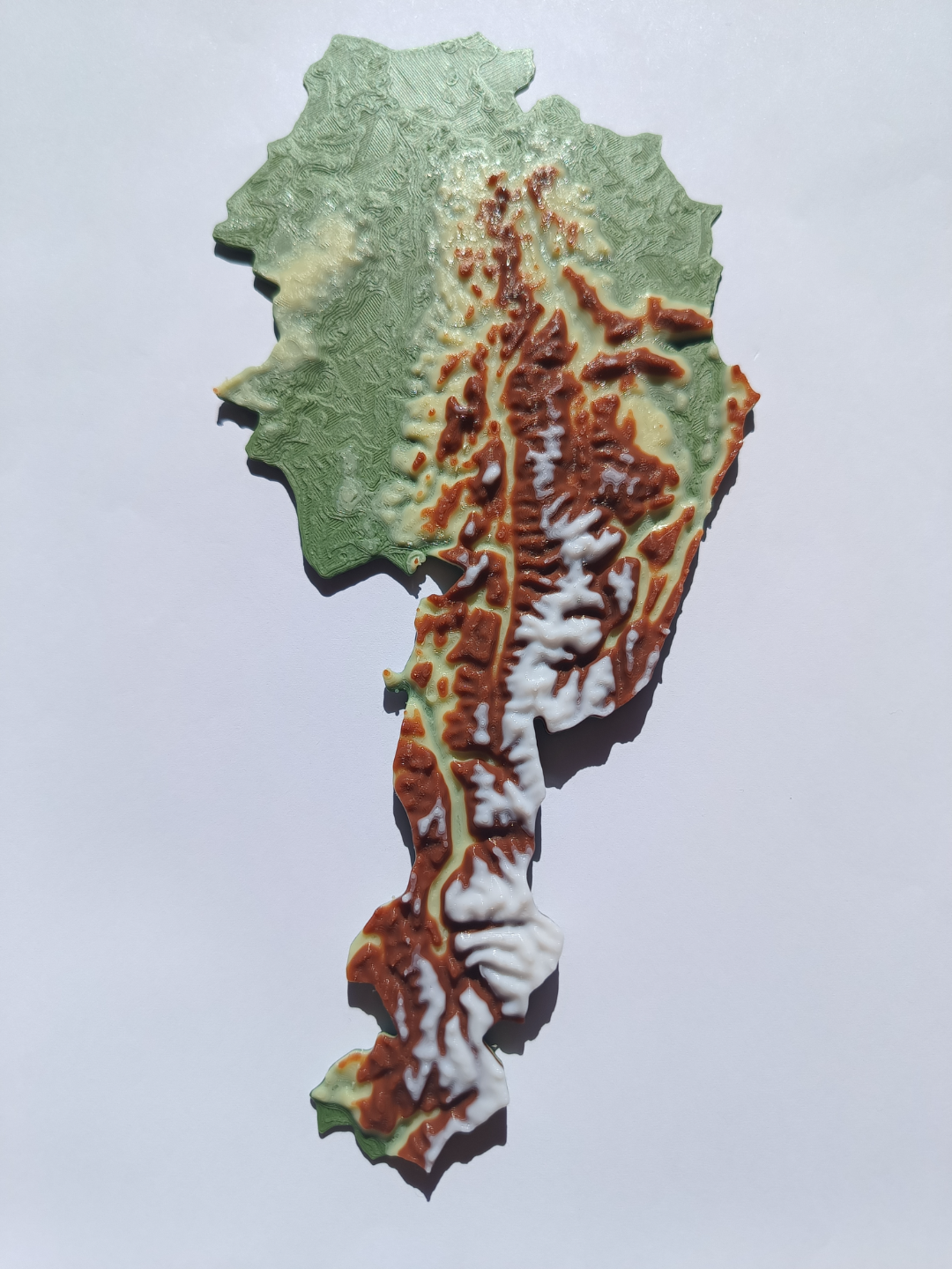 Terrain Map - Colored - Austria - No AMS Needed