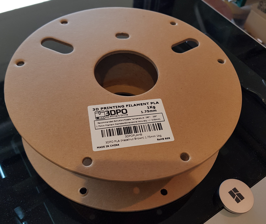 3dpo cardboard spool, 76mm core, 55mm inner width