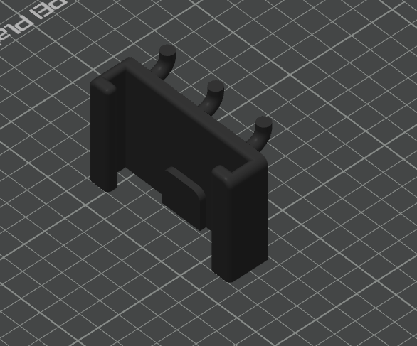 Makita 18V battery holder for Pegboard-latch free