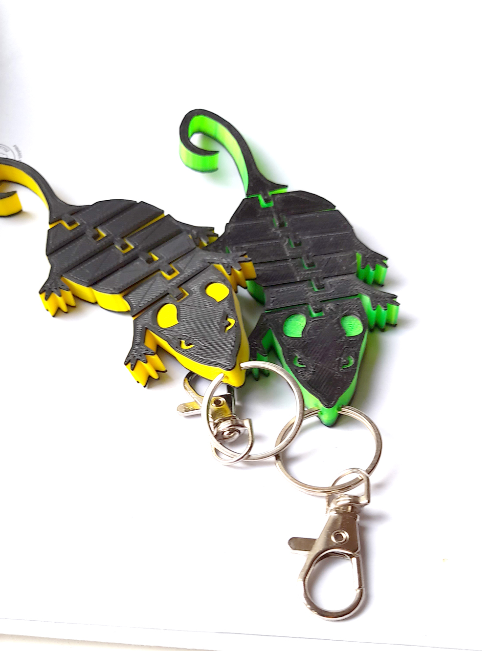 Flexi Rat Keychain