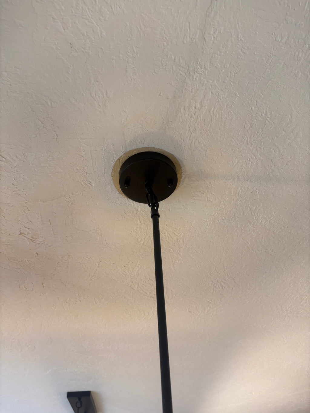 Unpainted Light Fixture Ring