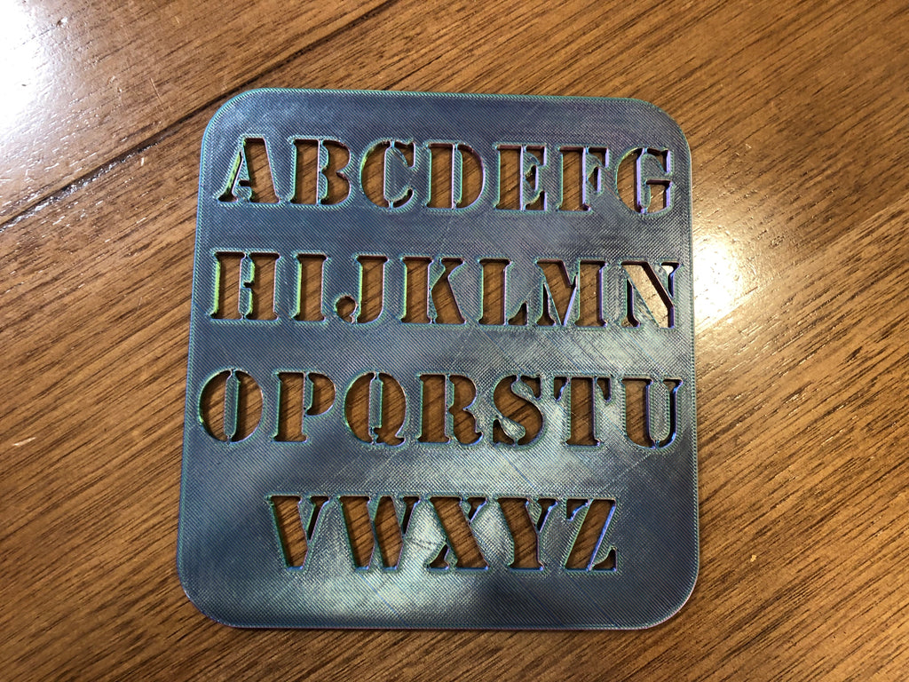 Alphabet Stencil Set (A-Z)