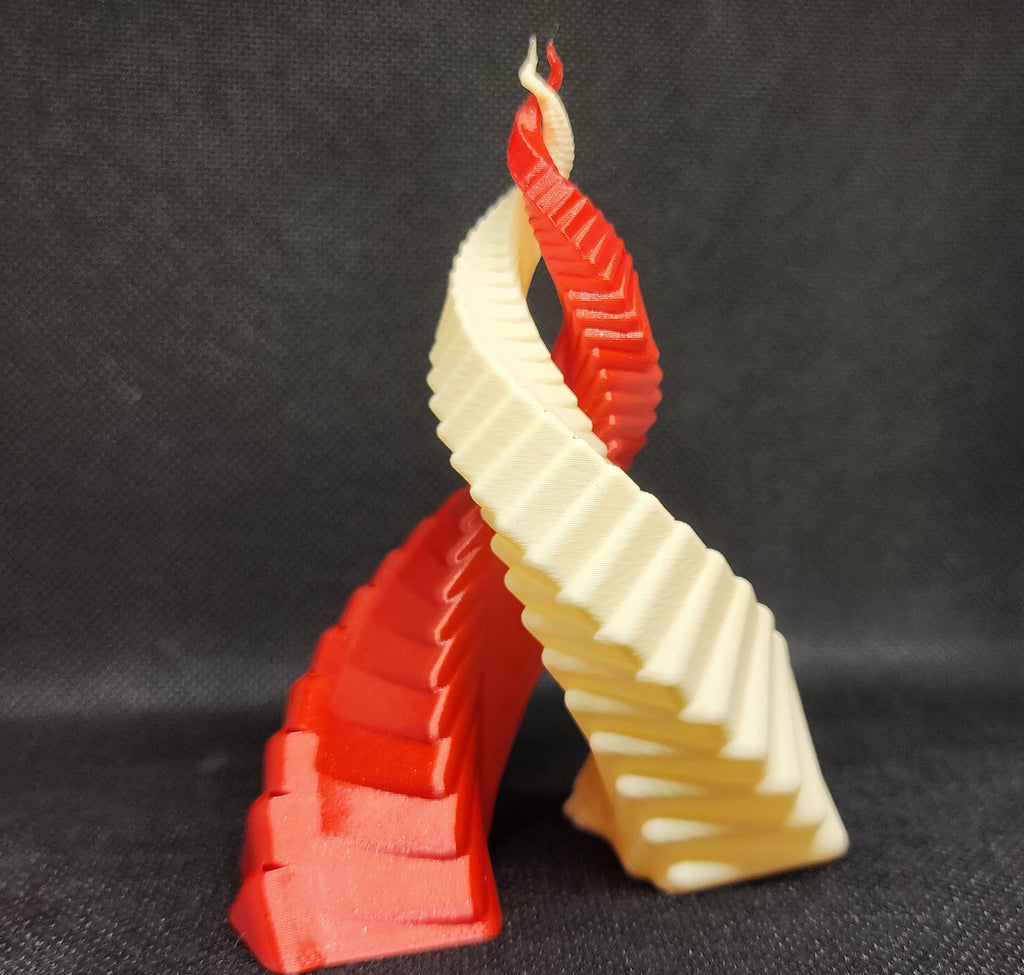 Twisted Horns Sculpture Double & Singles
