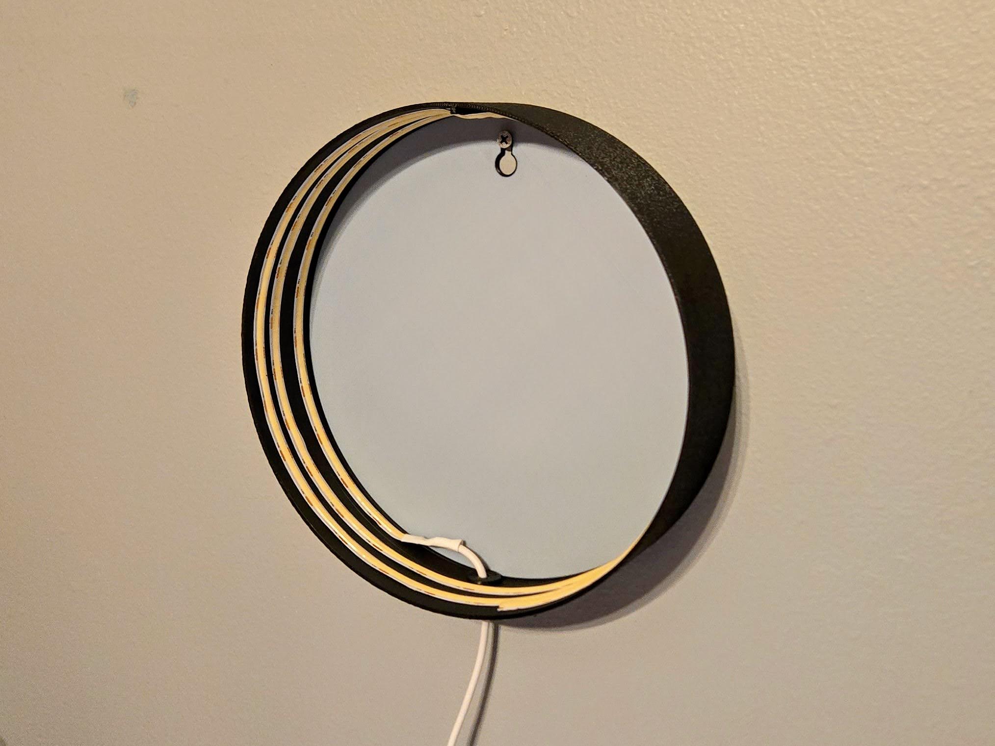 Wall Mount Box for Round Lightbox (Lens Ready)
