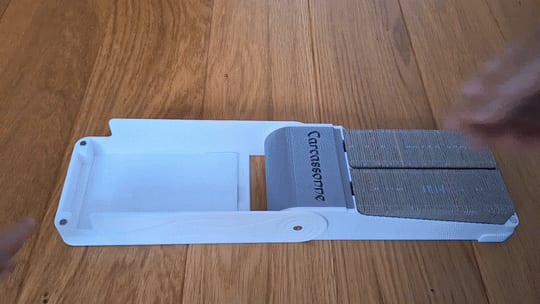 Carcassonne modular Travel/Play/Store box