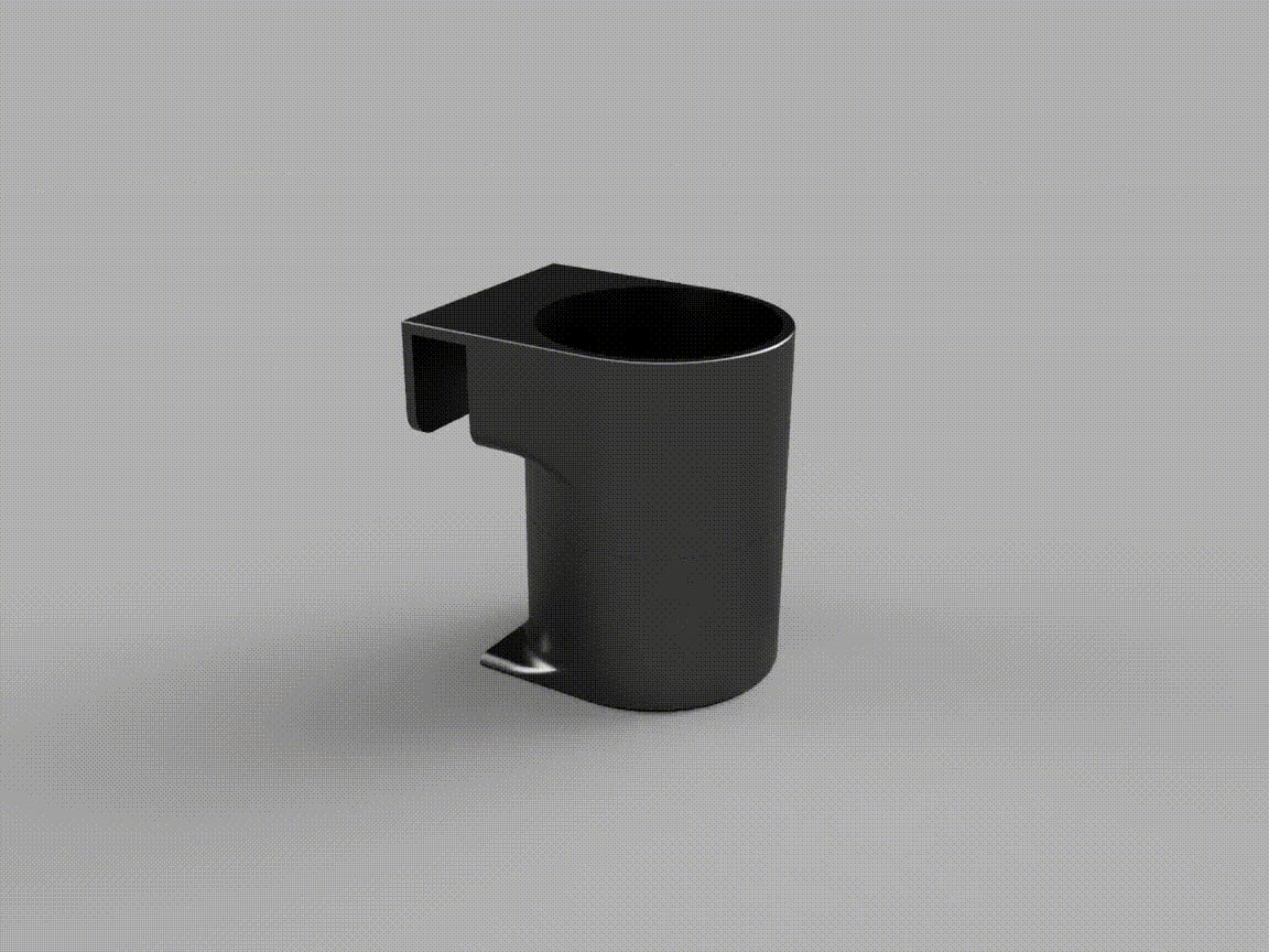 Large pen holder for partition panels
