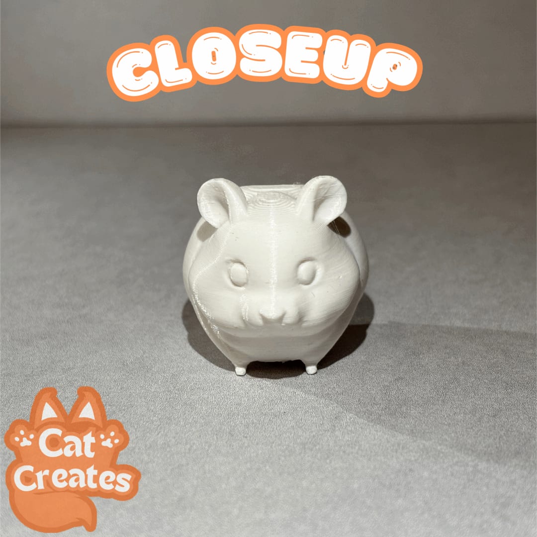 Big Butt Hamster [Easy Print!]