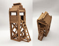 Medieval Palisade Lookout Tower - Tabletop Terrain (No Supports)