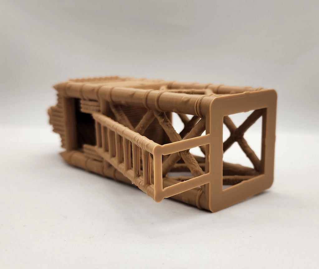 Medieval Palisade Lookout Tower - Tabletop Terrain (No Supports)