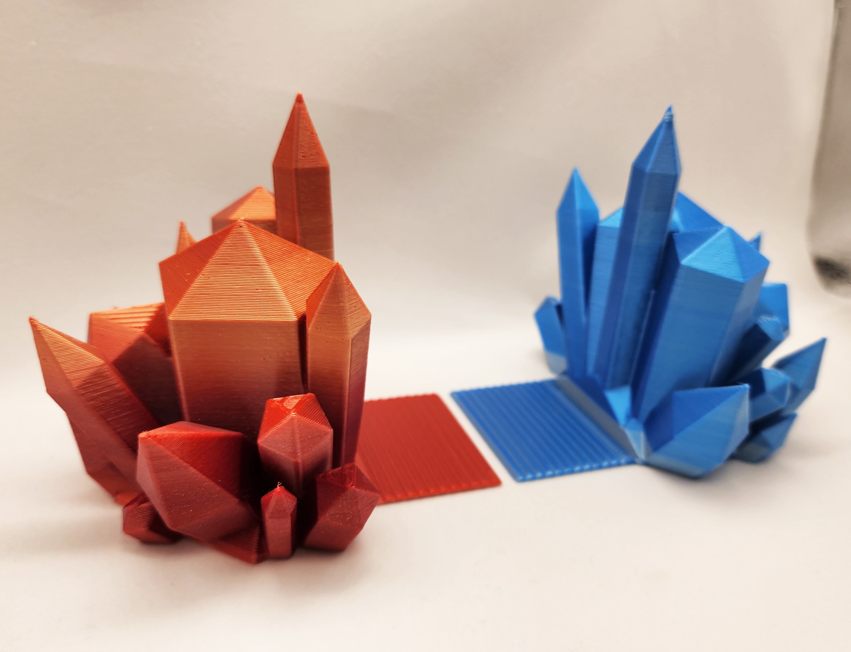 Crystal Cluster Bookends - No Supports