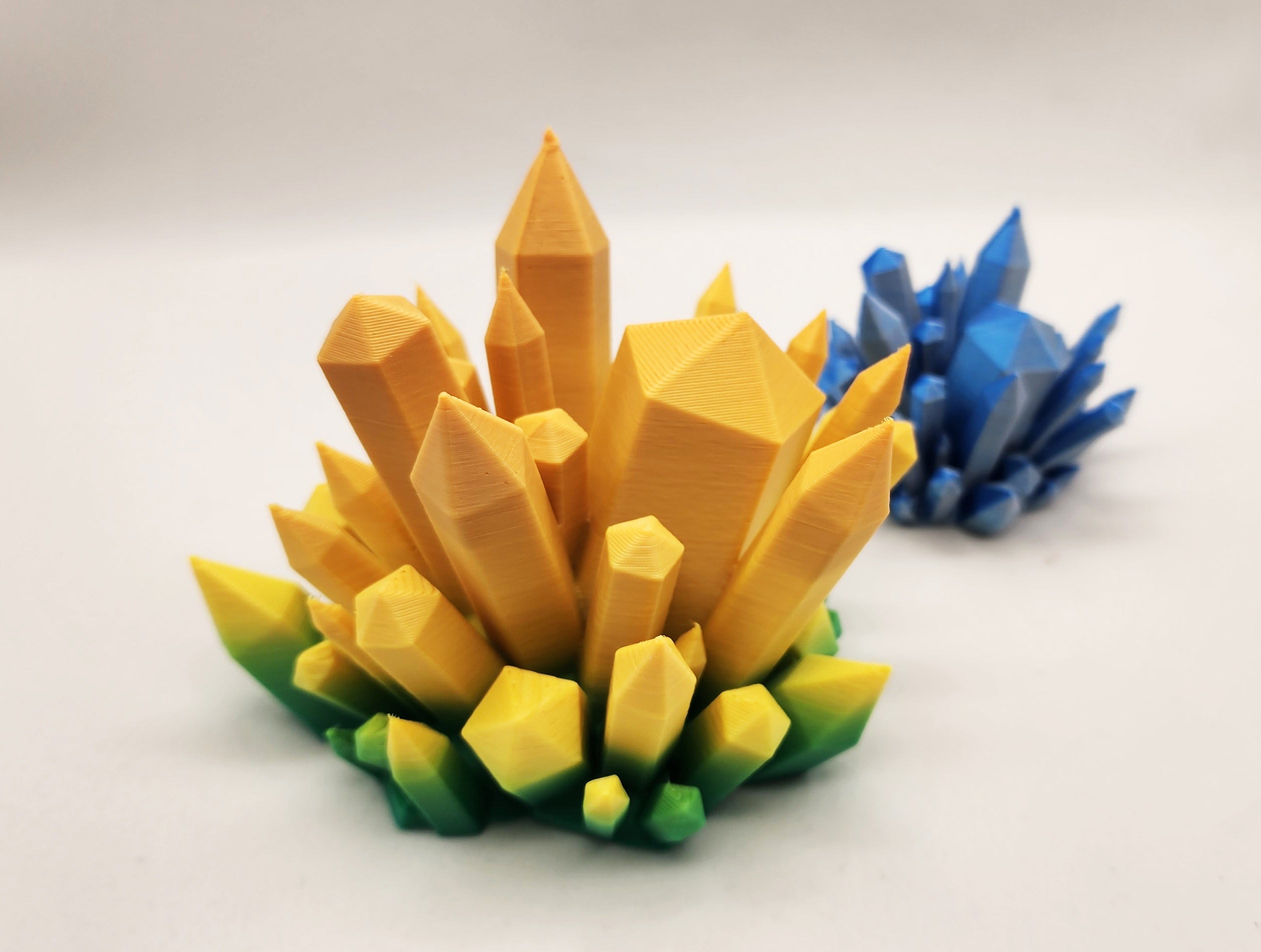 Giant Crystal Cluster - No Supports