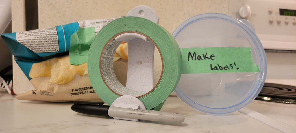Tape Buddy - Kitchen & Garage Tape Dispenser