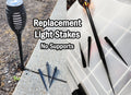 Replacement Stakes for Solar Lawn Lights