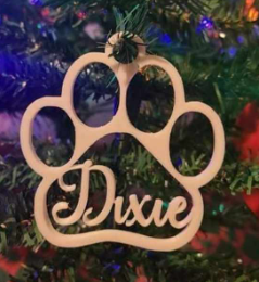 Custom Name Christmas Ornament